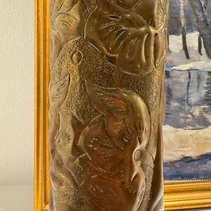 Artillery trench art